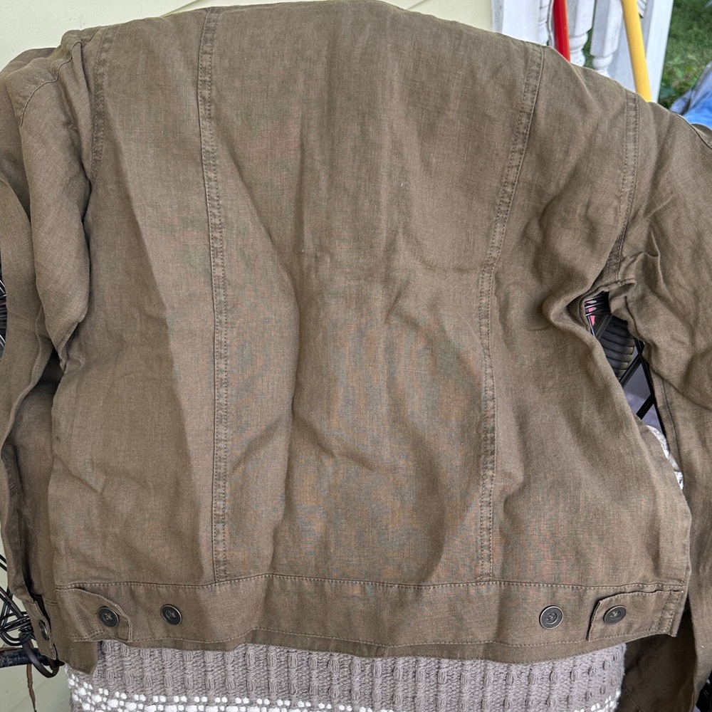 Michael Stars Tan Utility Jacket - Picture 4 of 4